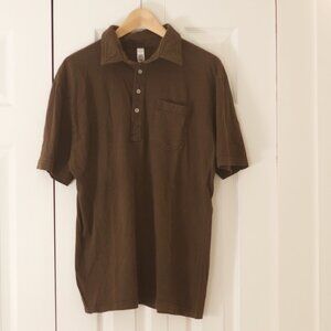Vintage American Apparel Short Sleeve Polo Shirt